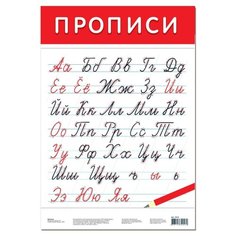 Плакат Дрофа-Медиа Прописи 3412