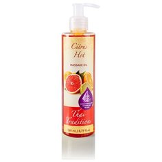 Thai Traditions масло массажное Citrus Hot 260 мл