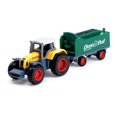 Трактор Veld Co Микс 2920459 1:72 желтый/зеленый