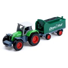 Трактор Veld Co Микс 2920459 1:72 зеленый