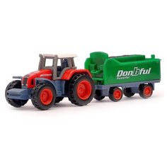 Трактор Veld Co Микс 2920459 1:72 красный/зеленый