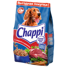Сухой корм для собак Chappi говядина 2.5 кг