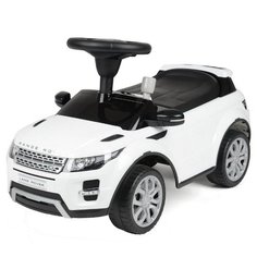 Каталка-толокар RT Land Rover Evoque (156767) со звуковыми эффектами белый