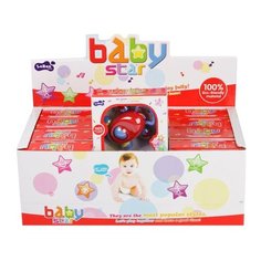 Погремушка Baby Star Дисплей 821 красный/синий