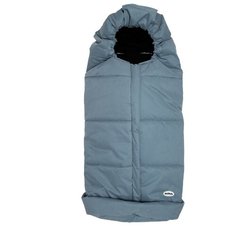 Конверт-мешок МиМиМи в коляску Бархат 105 см сталь