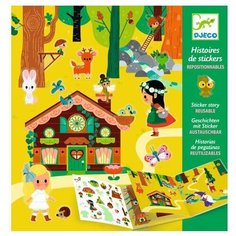 Набор с наклейками "Магический лес" (08956) Djeco