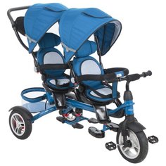 Трехколесный велосипед Capella Twin Trike 360 blue new