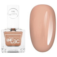 Лак E.Mi Gel Effect Основная коллекция, 9 мл, оттенок 010 Жареный миндаль EMI