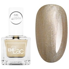Лак E.Mi Gel Effect Fashion Queen, 9 мл, оттенок 069 Золотая дива EMI