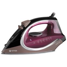 Утюг VITEK VT-8309 BK фиолетовый/черный/бежевый