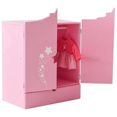 PAREMO Шкаф для кукол Звездочка (PFD120-63/ PFD120-67) розовый