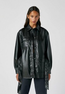 Куртка кожаная Pull&Bear