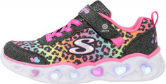 Кроссовки для девочек Skechers Heart Lights, размер 31.5