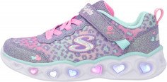 Кроссовки для девочек Skechers Heart Lights, размер 29