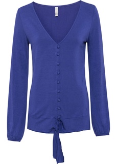 Футболка с узлом на талии Bonprix