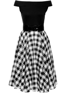 Платье с открытыми плечами Bonprix