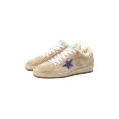 Замшевые кеды Ball Star Golden Goose Deluxe Brand