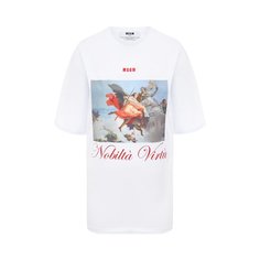 Хлопковая футболка MSGM
