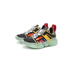 Кожаные кроссовки Moschino