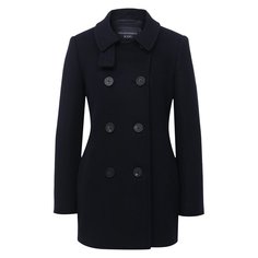 Шерстяное пальто Emporio Armani