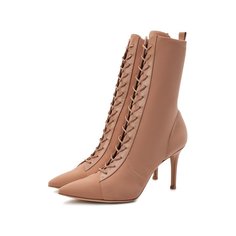 Текстильные ботильоны Gianvito Rossi