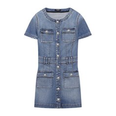 Джинсовое платье Balmain