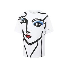 Хлопковая футболка Victoria, Victoria Beckham