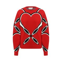 Пуловер из вискозы Alexander McQueen
