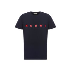 Хлопковая футболка Marni