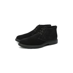 Замшевые ботинки Hogan
