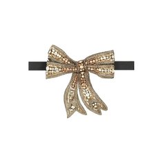 Шелковый галстук-бабочка с отделкой кристаллами Swarovski Dolce & Gabbana