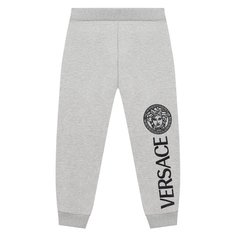 Хлопковые джоггеры Versace