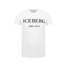 Хлопковая футболка Iceberg