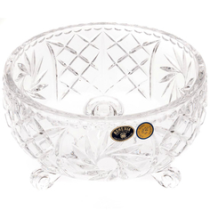 Салатник Crystal Bohemia Pinwheel на ножке 18 см