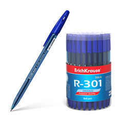 Ручка шариковая Erich Krause R-301 Original Stick синий