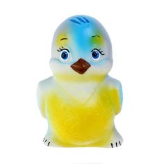 Игрушка для ванны Кудесники Синичка 10,5 см