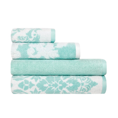 Полотенце Togas Шантильи экру/мятный 70х140