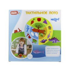 Настольная игра 1Toy Растем вместе. Тактильное лото