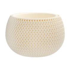 Кашпо Prosperplast splofy bowl 24см кремовое