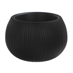 Кашпо подвесное Prosperplast Beton bowl 29см черный