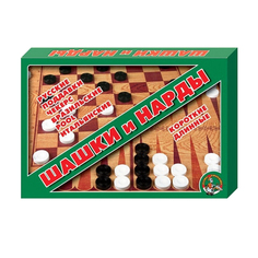 Настольная игра Десятое королевство Шашки нарды большие