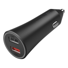 Автомобильное зарядное устройство Xiaomi Mi 37W Dual-Port Car Charger черный