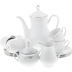 Сервиз кофейный Thun 1794 6 персон 17 предметов Constance