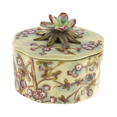 Шкатулка Glasar 12x12x10 см ГЛАСАР