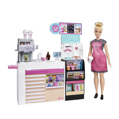 Набор игровой Barbie Кофейня Mattel