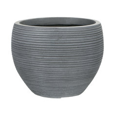 Горшок для цветов L&t pottery темно-серый d36.5