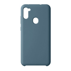 Чехол для смартфона Deppa Liquid Silicone для Samsung Galaxy A11 (2020), синий