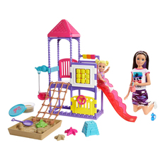Игровой набор Barbie Skipper Babysitters Скиппер на игровой площадке Mattel