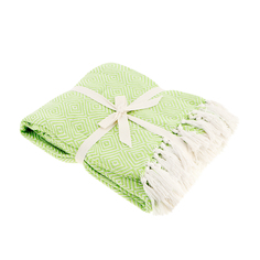 Плед Homelines textiles diamond 140x200cm green