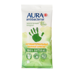 Салфетки Aura flushable pocket-pack 20 шт